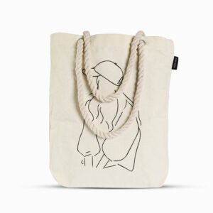 Girl Sketch - Tote Bag