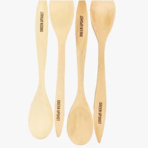 natural wooden bamboo spoon