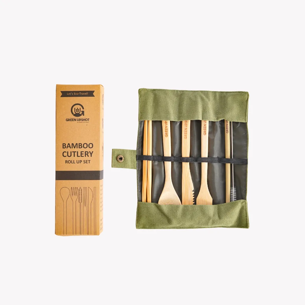 Eco Friendly Bamboo Cutlery Set
