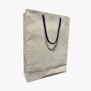 Eco-friendly paper gift bags made from plantable seed paper in Pakistan