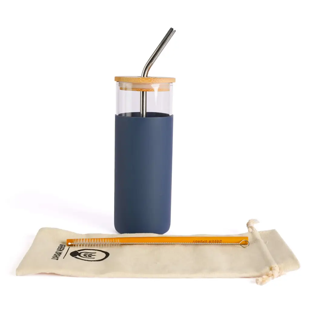 Glass Tumbler Bottle Set - Image 4