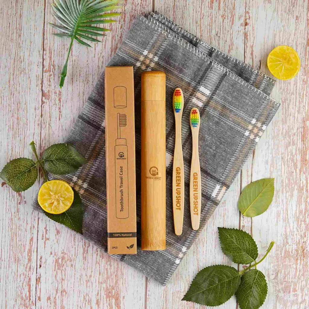 Bamboo Toothbrush Case & Travel Box - Image 2