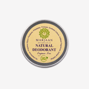 Natural deodorant with mango butter and arrowroot powder