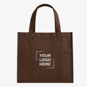 Customizable fabric grocery bags for shopping and branding